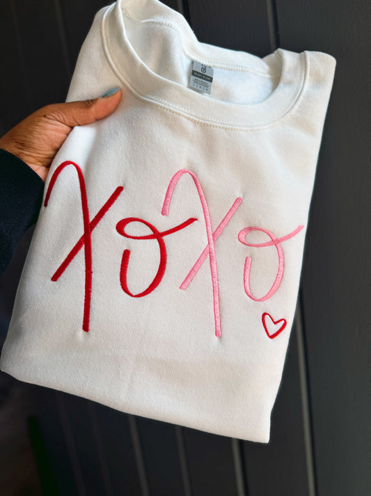 XOXO valentines sweatshirt